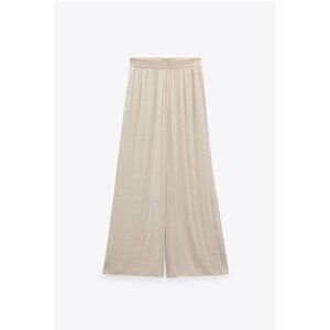 Zara NWT Wide Leg Flowy Pants  SZ XS